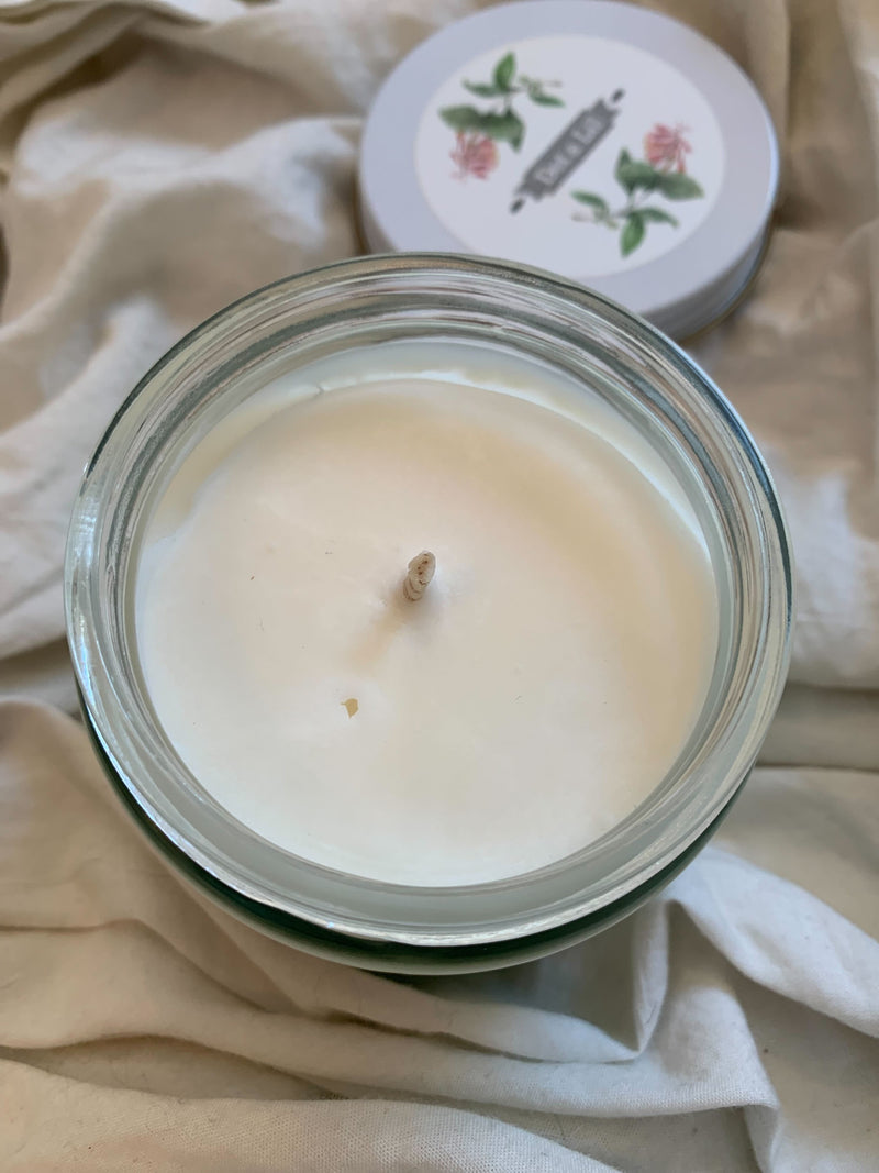 honeysuckle soy candle less-than-perfect