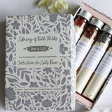 bath milk collection gift set botanical vials