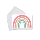 "Everything Will Be Okay" rainbow greeting card