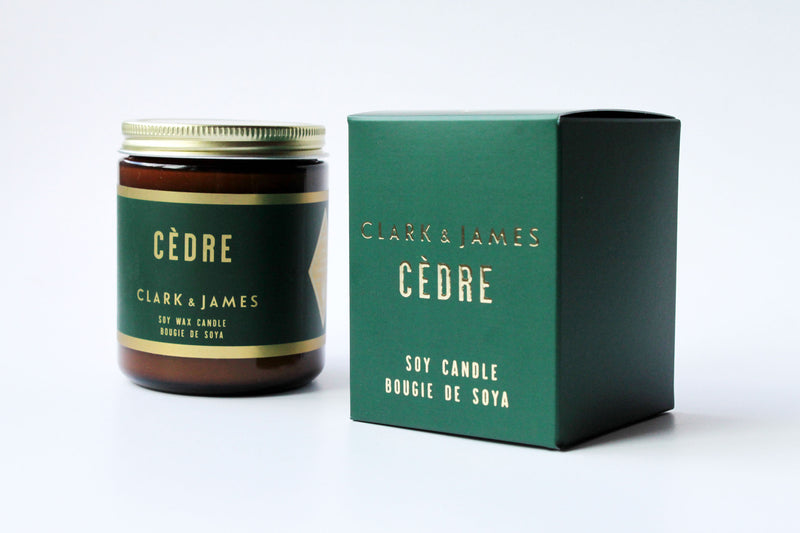 Clark & James Cèdre candle