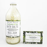 sel de bain eucalyptus & lime