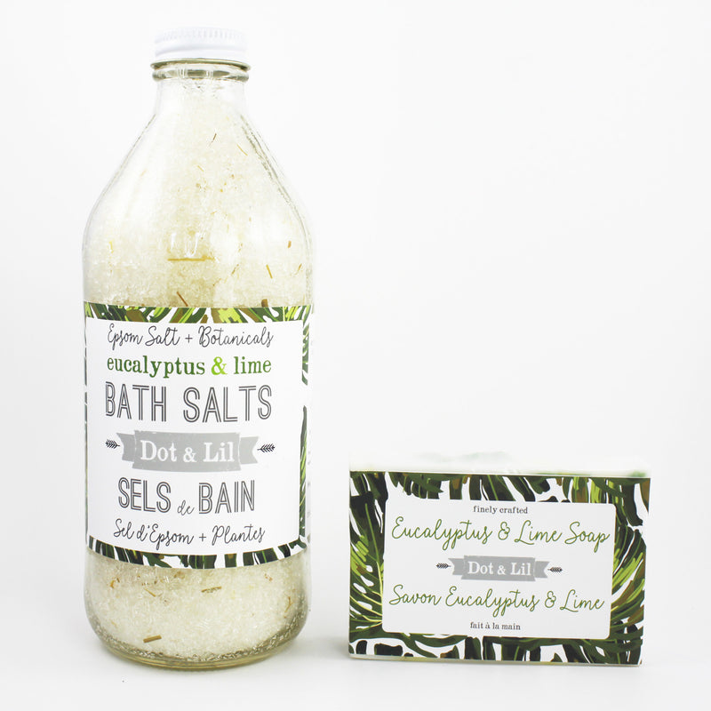 sel de bain eucalyptus & lime