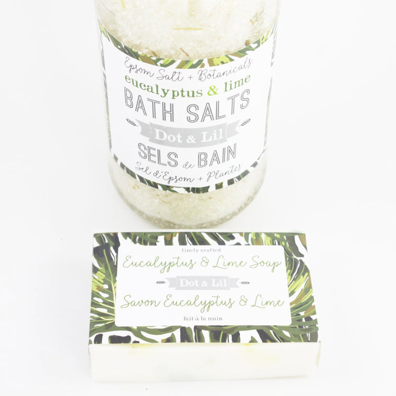 sel de bain eucalyptus & lime