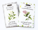 honeysuckle bath milk sachet