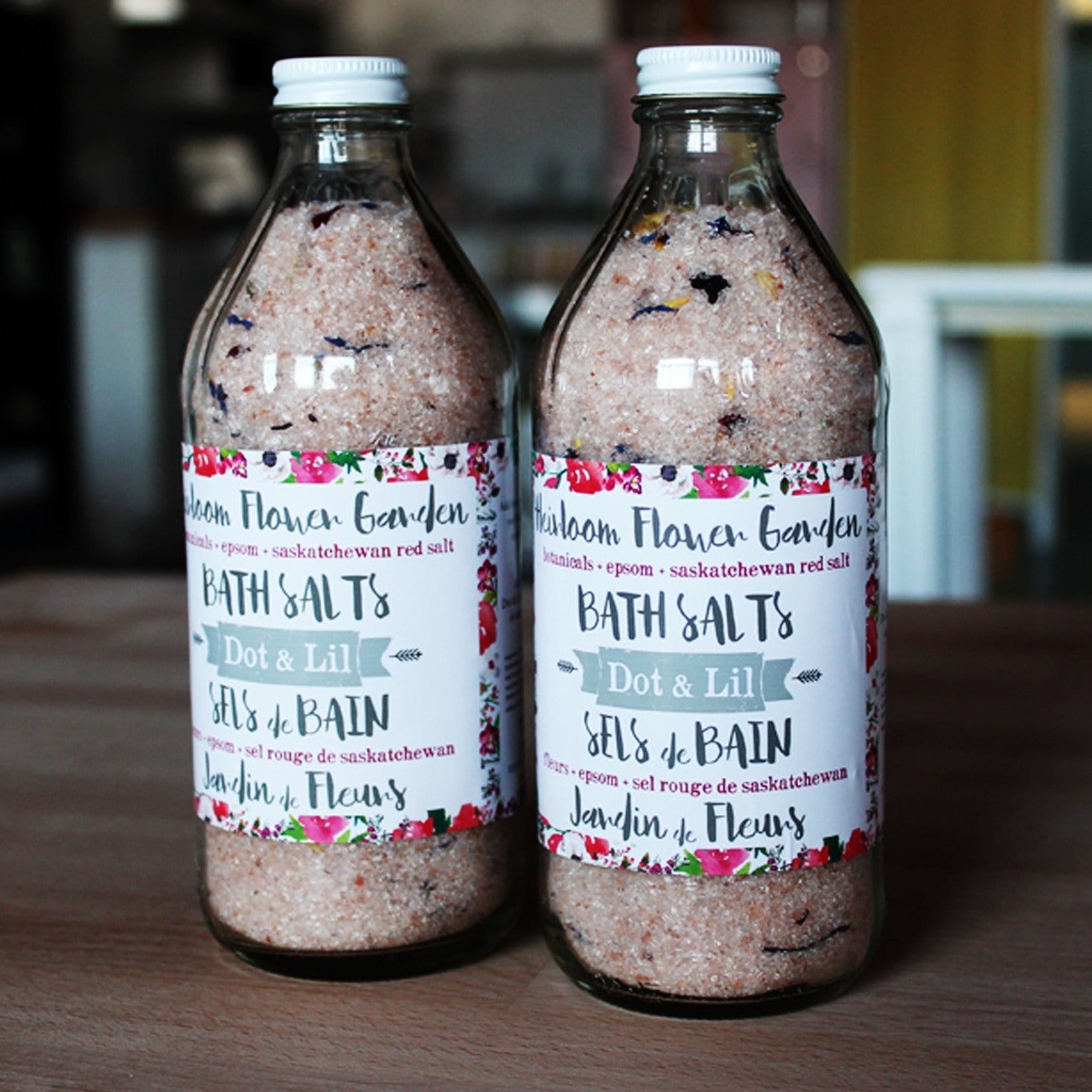 New White Tea & Ginger Bath Salt Dot & Lil