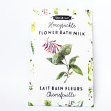 honeysuckle bath milk sachet