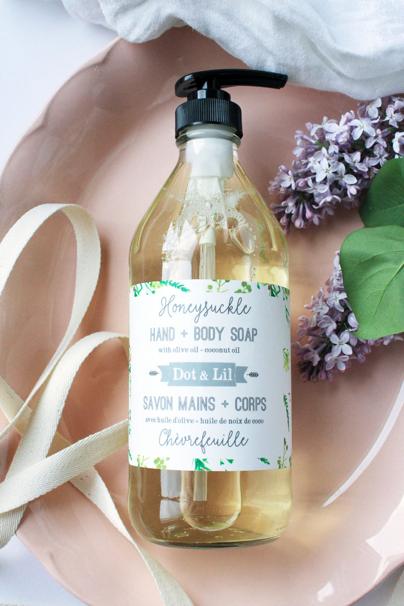 honeysuckle liquid soap