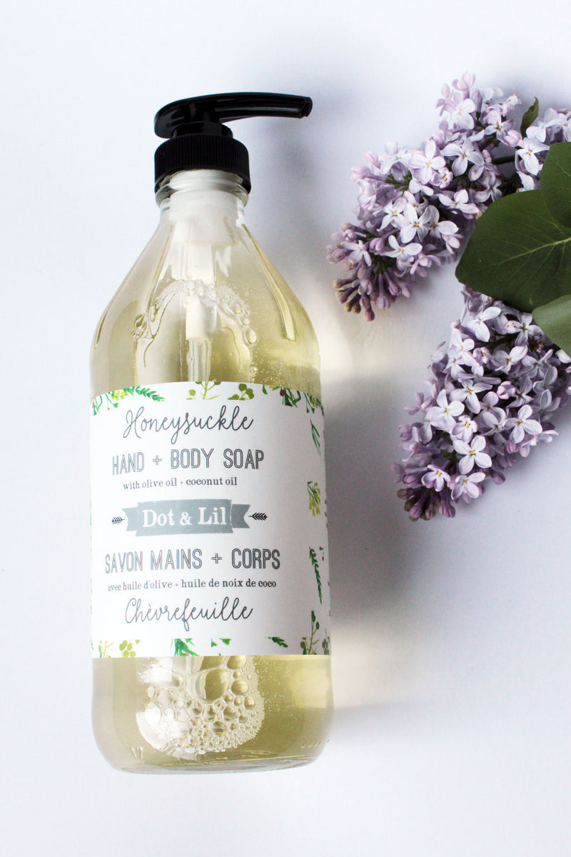 honeysuckle liquid soap
