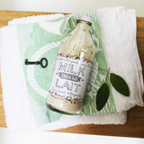 lavender hibiscus milk bath milky water