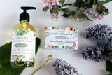lavender & hibiscus soap