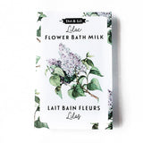lait bain Lilac lait bain à pois et Lil