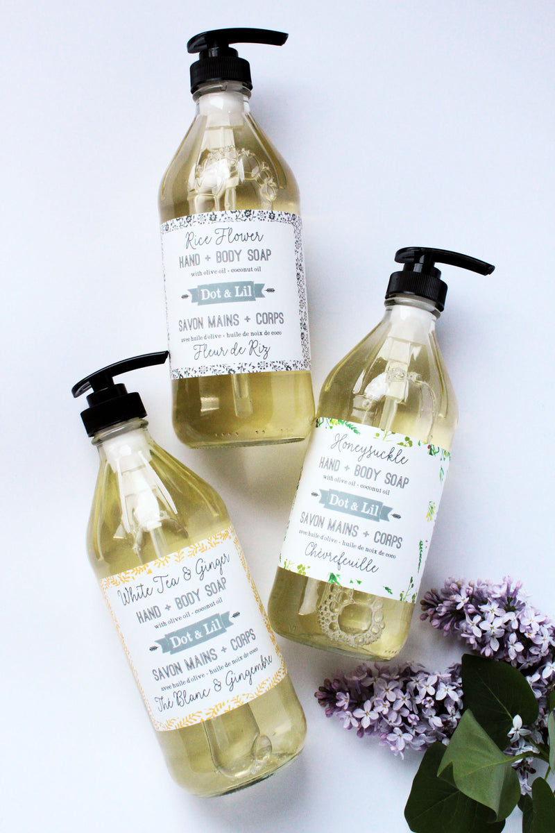 honeysuckle liquid soap