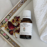 Flacon d'huile parfumée pour diffuseur d'ambiance « Pivoine et feuille d'olivier »