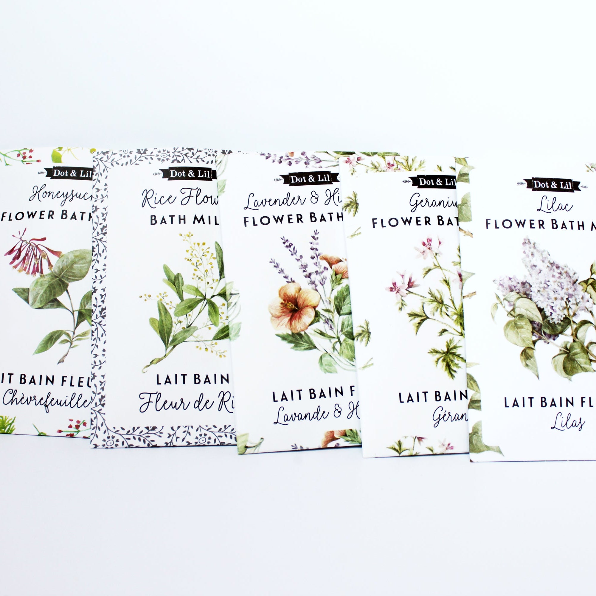 Rice Flower Milk Bath Packet – Single Use – Dot & Lil