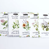 lait bain fleur de riz – illustration florale