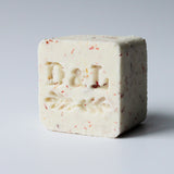 cube lait bain effervescent fleur de riz