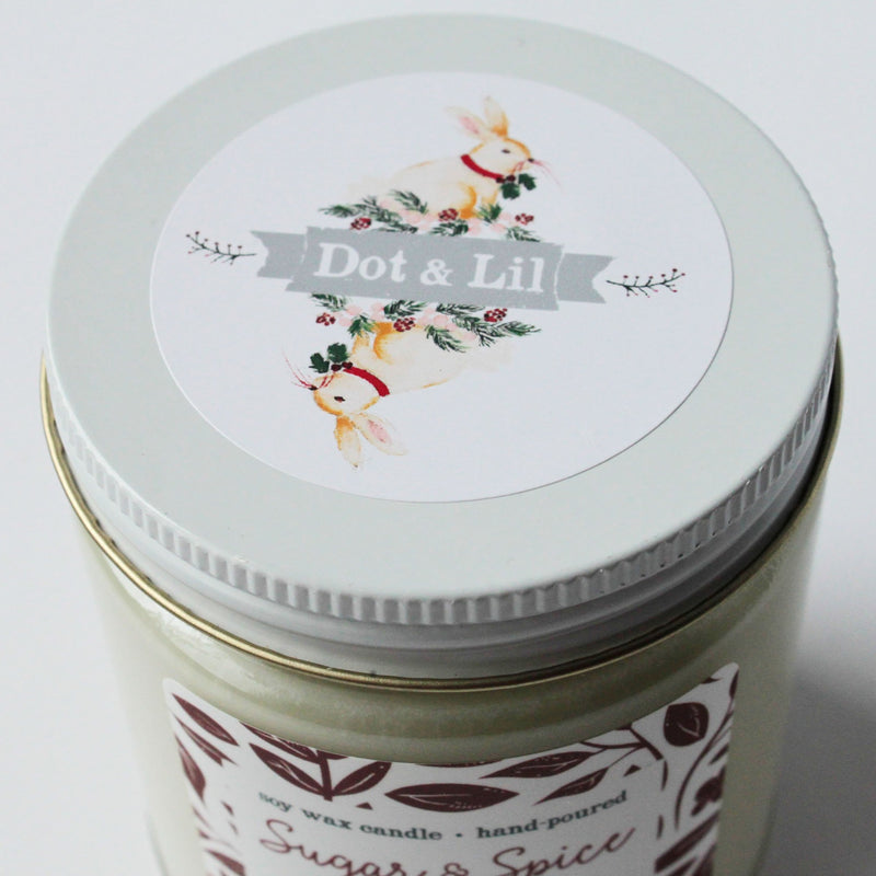 sugar & spice soy candle