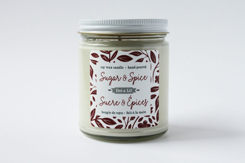 sugar & spice soy candle