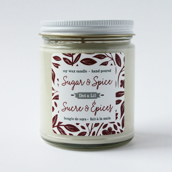 sugar & spice soy candle