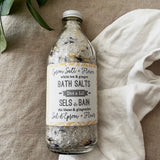 white tea ginger bath salt dot and lil