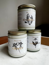 Echinacea soy candle - Wildflower collection